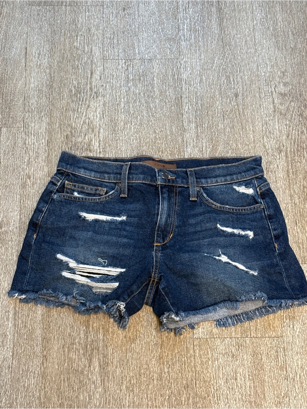 JOES JEANS CUT OFF DISTRESSED SHORTS SIZE 27